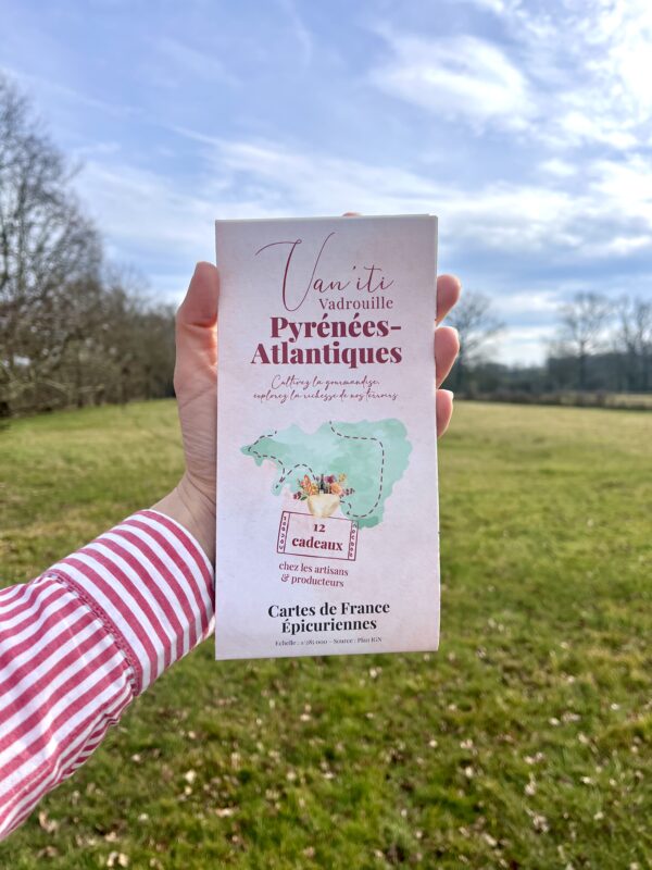 carte épicurienne carte routière gourmande alsace pays basque finistère bretagne auvergne allier puy de dôme itinéraire vantrip artisans produits locaux gastronomie pyrénées-atlantiques