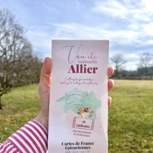 carte épicurienne carte routière gourmande alsace pays basque finistère bretagne auvergne allier puy de dôme itinéraire vantrip artisans produits locaux gastronomie allier bourbonnais