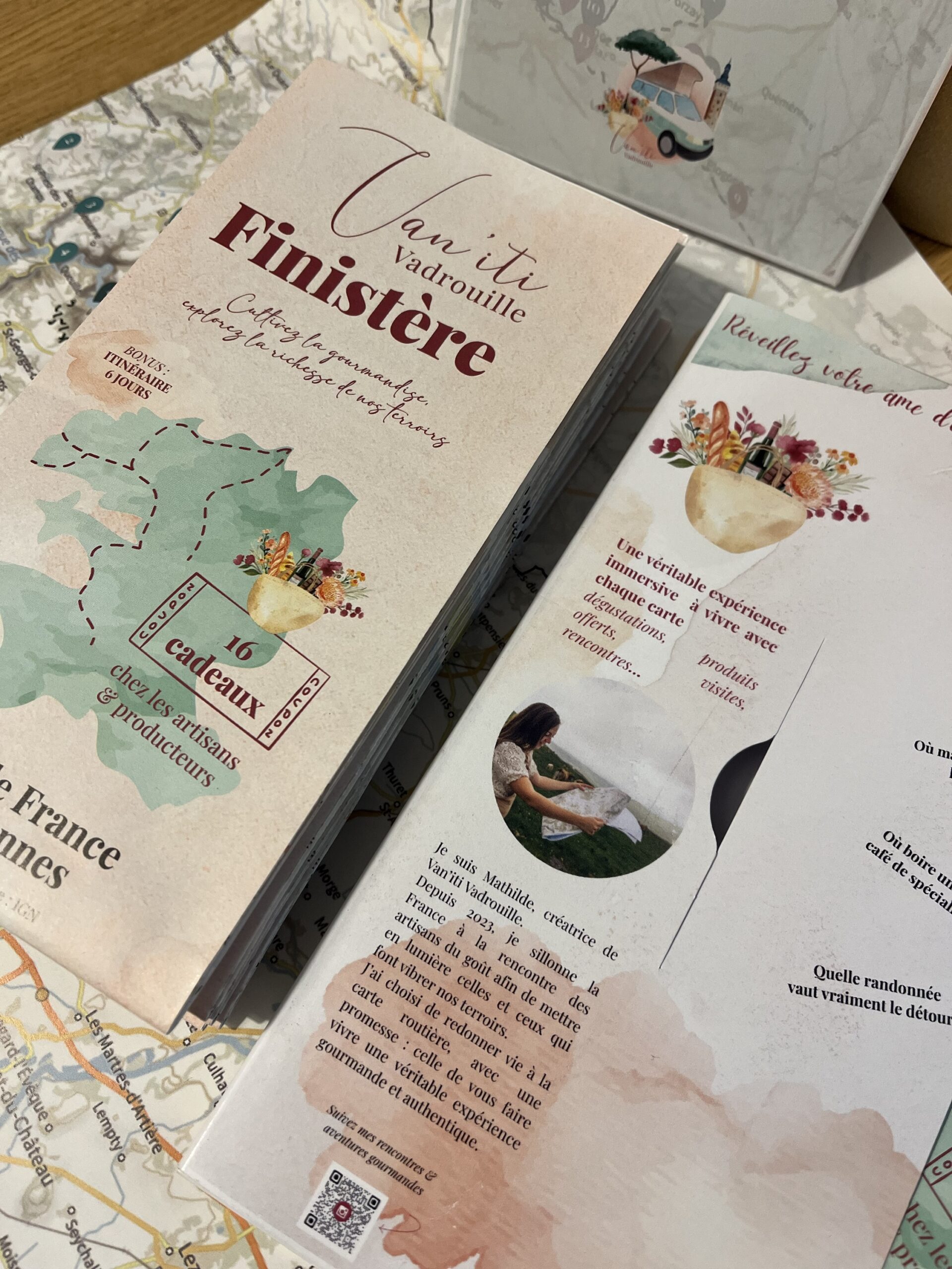Carte Épicurienne du Finistère