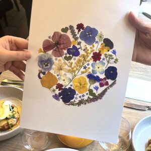 atelier épicurien "tableau de fleurs locales x brunch"